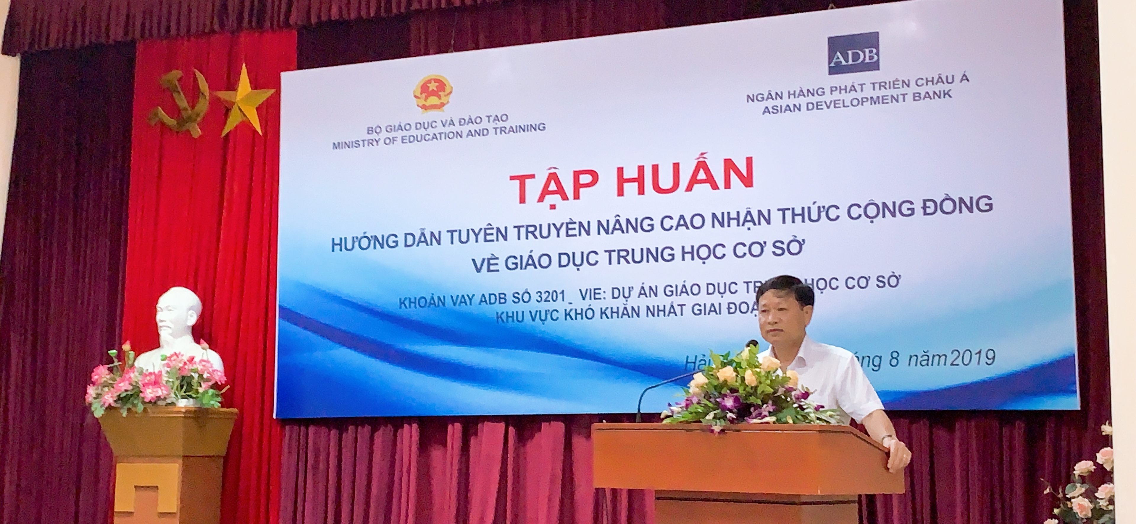Tập huấn Hướng dẫn tuyên truyền nâng cao nhận thức cộng đồng về giáo dục THCS - 8/2019 - Đồ Sơn, Hải Phòng